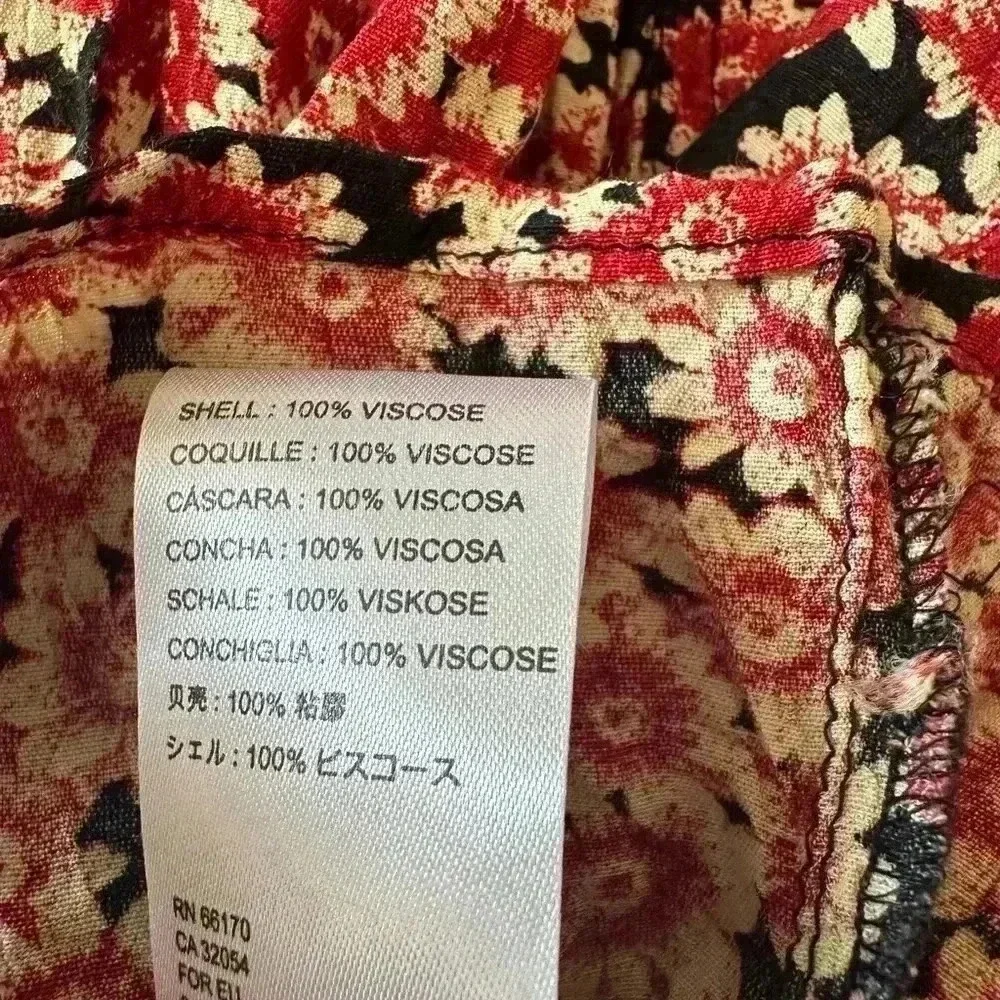 Free People floral fit and flare dress